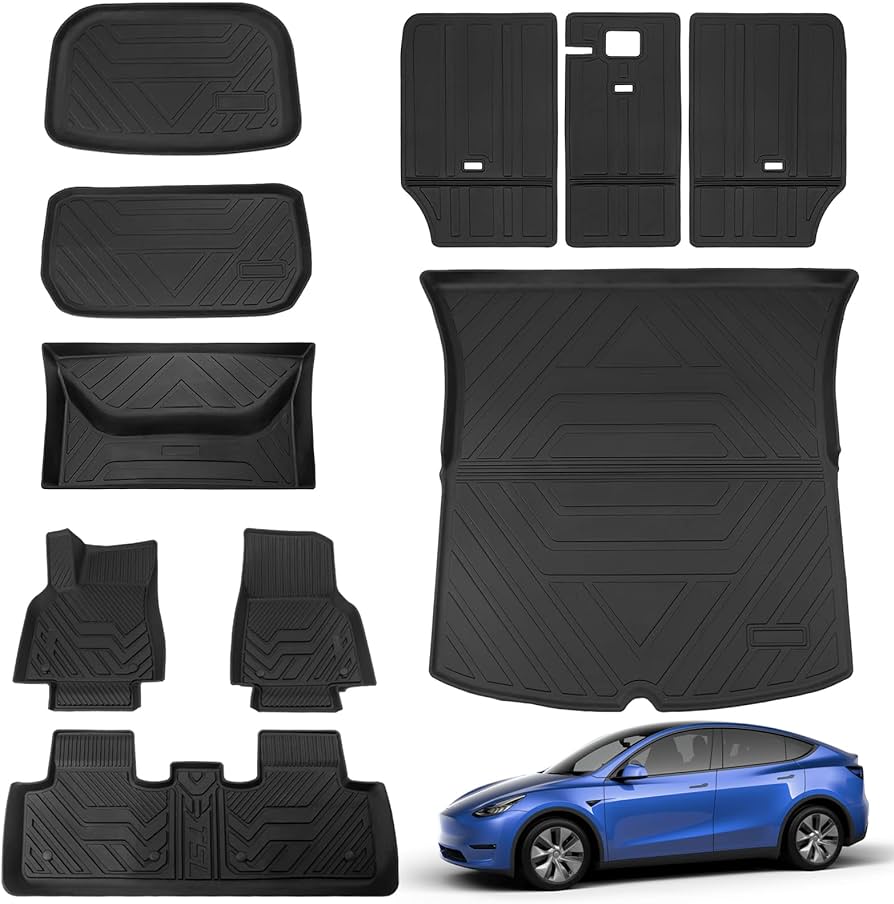 5. Cargo Mat: A Durable And Waterproof Mat Custom-fit For The Cargo Area Of Tesla Models, Offering Protection Against Spills, Scratches, And Damage When Transporting Goods Or Luggage.