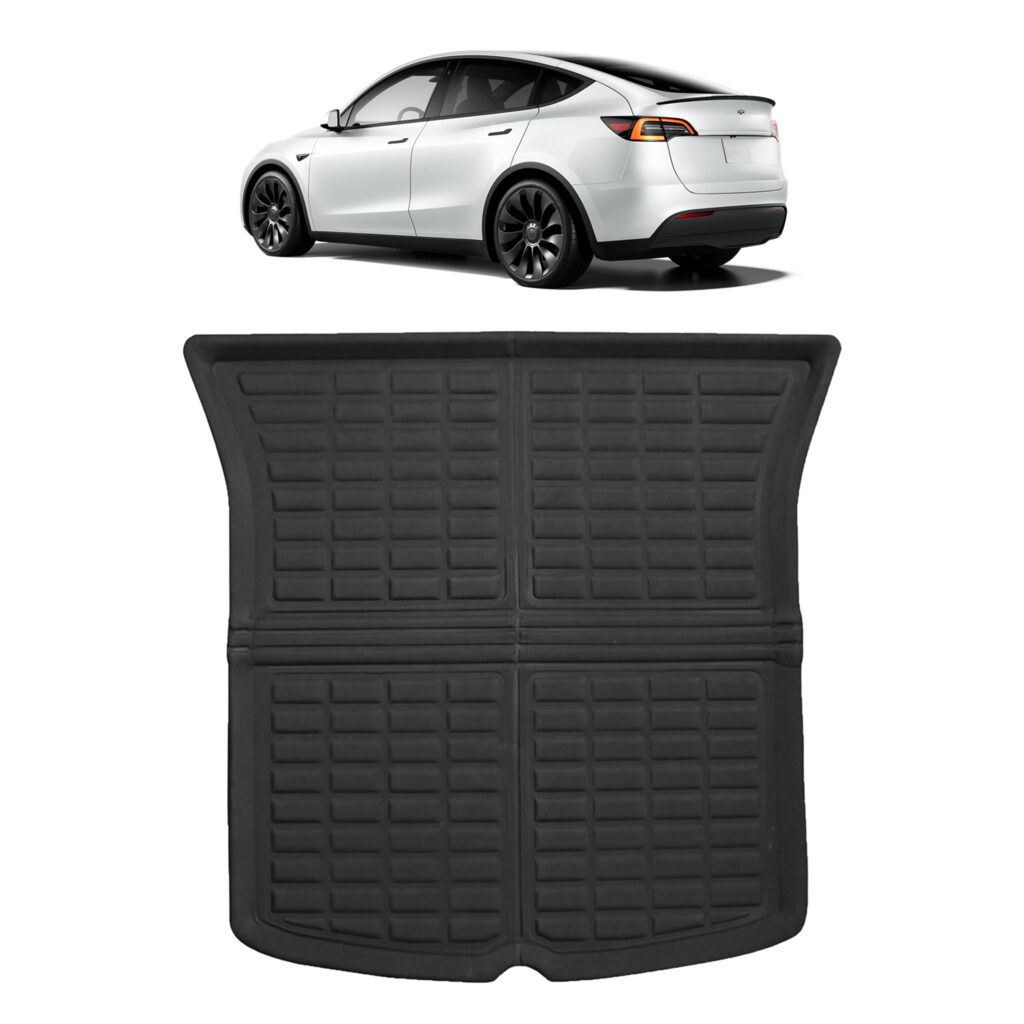 5. Cargo Mat: A Durable And Waterproof Mat Custom-fit For The Cargo Area Of Tesla Models, Offering Protection Against Spills, Scratches, And Damage When Transporting Goods Or Luggage.