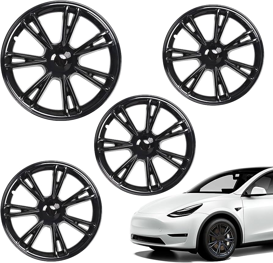 8. Wheel Cap Kit: Customizable Wheel Cap Kits Allow Personalization Of Teslas Wheel Covers, Giving The Car A Unique And Stylish Appearance.