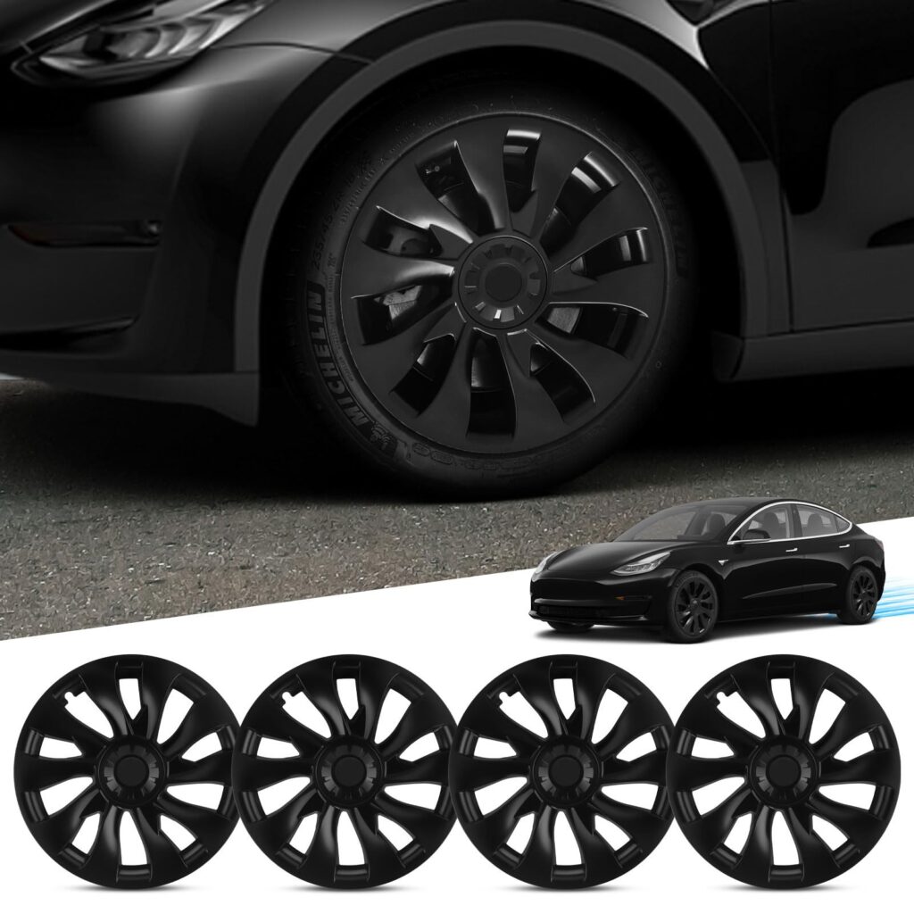 8. Wheel Cap Kit: Customizable Wheel Cap Kits Allow Personalization Of Teslas Wheel Covers, Giving The Car A Unique And Stylish Appearance.