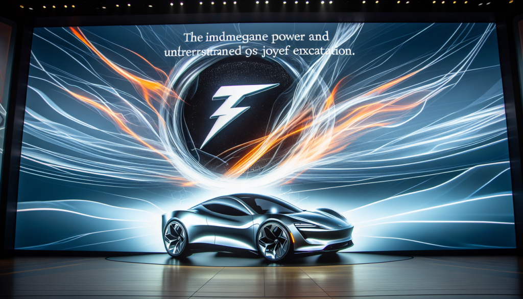 Unmatched Thrills: The Tesla Performance Model