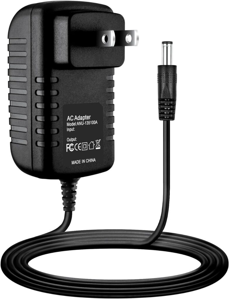 Jantoy 12V AC Adapter Charger Compatible with EVOO EV-CE-141-2 EVC141-6 TEV-CE-141-2 EV-L2IN1-133-2