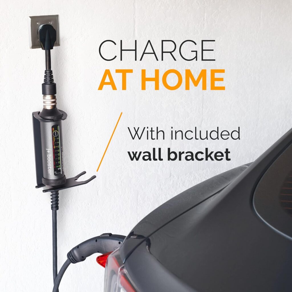 Wall Bracket for J+ Booster 2 Electric Vehicle Charger, Accessory for Home use of Juice Americas EV Charging Stations, Easy to use and Hang Your EVSE Charger on The Wall