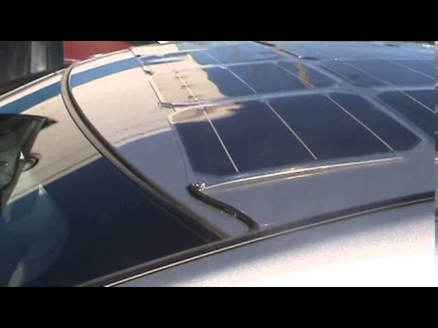 The Solar Roof on the Nissan Leaf