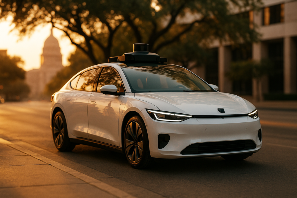 Austin Welcomes the Tesla Robotaxi Austin Welcomes the Tesla Robotaxi