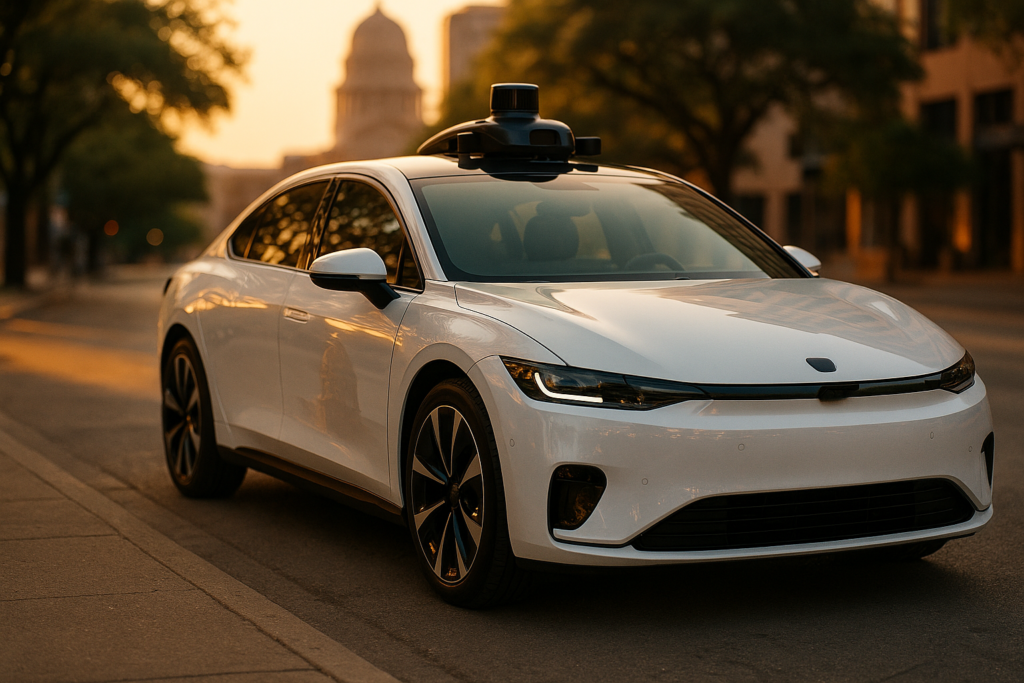 Austin Welcomes the Tesla Robotaxi Austin Welcomes the Tesla Robotaxi